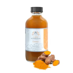 Trà Lên Men Vị Nghệ, Turmeric Kombucha (250ml) - LADY KOMBUCHA